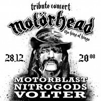 <small>MOTÖRHEAD TRIBUTE CONCERT<br>mit VOLTER, NITROGODS, MOTÖRBLAST</small>