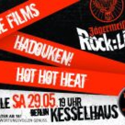J&#228;germeister Rockliga 09/10 mit Hadouken!, Hot Hot Heat, The Films